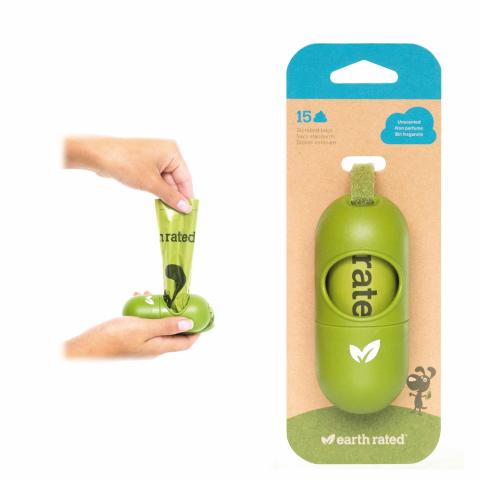 Earth Rated Distributeur de sacs ramasse-crottes Earth Rated Distributeur de sacs ramasse-crottes