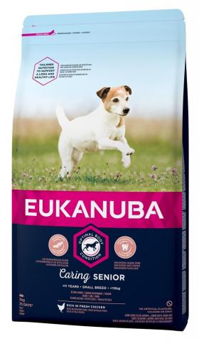 Eukanuba Chien Senior Petite Race Poulet