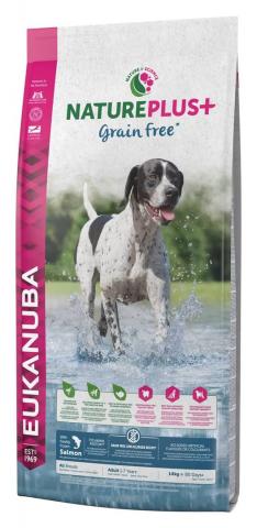 Eukanuba NaturePlus+ Chien Adulte Saumon de l'Atlantique Nord