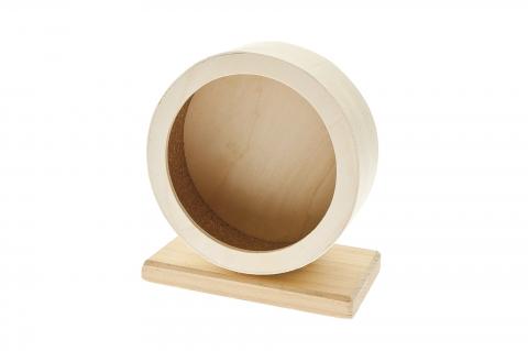 Ferribiella Roue d'exercice en bois naturel