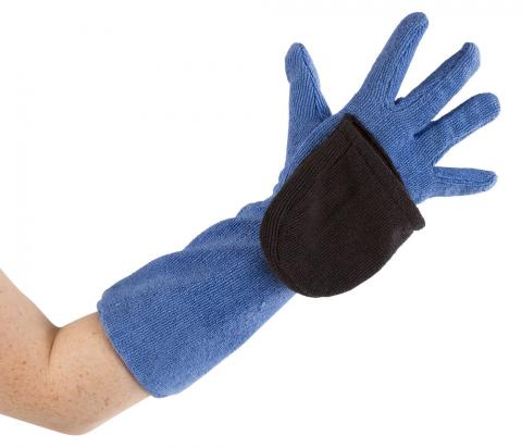 Kerbl Gant de Toilettage Microfibres