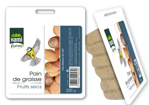 Hami Form Pain de graisse à suspendre Fruits Secs