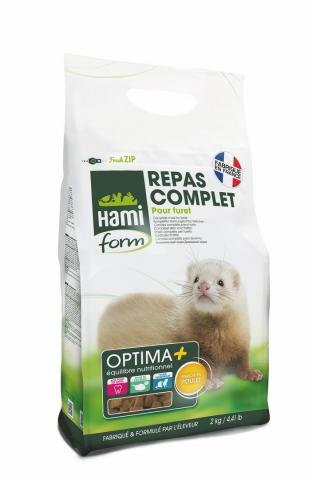Hami Form Repas Complet Optima+ pour Furet Hami Form Repas Complet Optima+ pour Furet