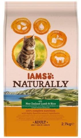 Iams Naturally Chat Adulte Agneau de Nouvelle Zélande