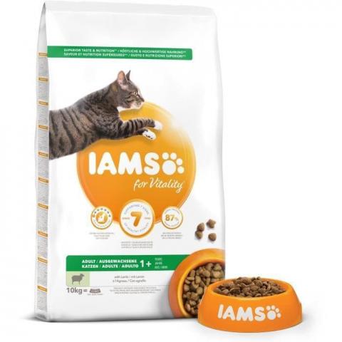 Iams Vitality Chat Adulte Agneau