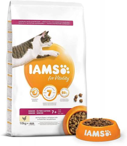Iams Vitality Chat Senior Poulet Iams Vitality Chat Senior Poulet