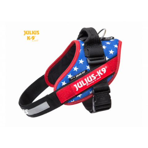 Julius K9 Harnais IDC-Power Drapeau Américain Julius K9 Harnais IDC-Power Drapeau Américain