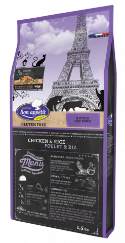 Bon appétit Chaton Poulet & Riz Bon appétit Chaton Poulet & Riz