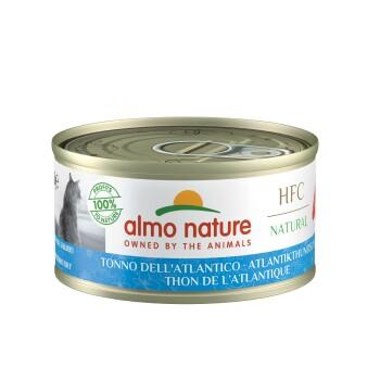 Almo nature HFC Natural nourriture humide pour chat Thon Atlantique 24x70 g Almo nature HFC Natural nourriture humide pour chat Thon Atlantique 24x70 g