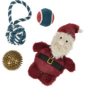 AniOne Coffret-cadeau jouets XMAS 4 pièces AniOne Coffret-cadeau jouets XMAS 4 pièces