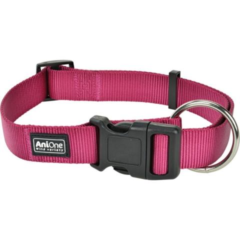 AniOne Collier en nylon Classic bordeaux XL AniOne Collier en nylon Classic bordeaux XL