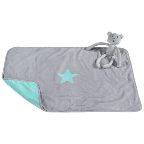 AniOne Couverture Pepe & Kitty bleu/turquoise