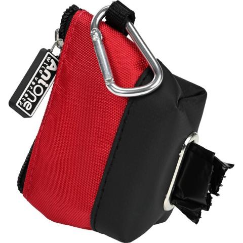 AniOne Distributeur de sacs à crottes rouge/noir AniOne Distributeur de sacs à crottes rouge/noir