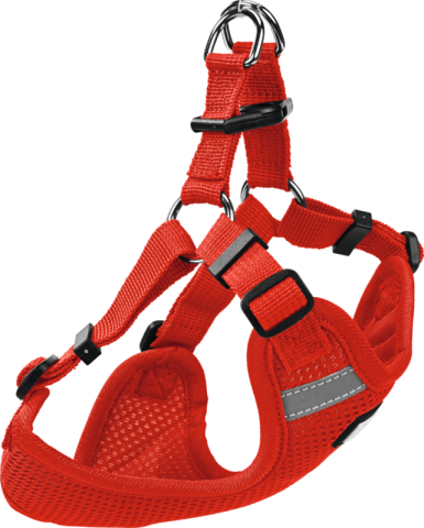 AniOne Harnais en mesh rouge 38 cm, 54 cm