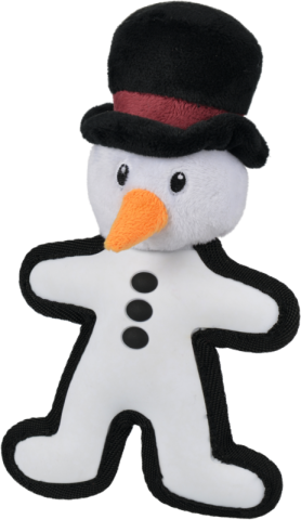 AniOne Jouet pour chien de neige en silicone XMAS