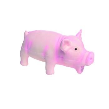 AniOne Jouet pour chien Porc en latex M