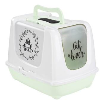 AniOne Maison de Toilette pour Chat "Cat Lover"