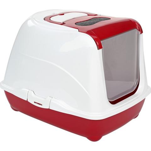 AniOne Maison de Toilette pour Chat "Flip Cat" S rouge AniOne Maison de Toilette pour Chat "Flip Cat" S rouge