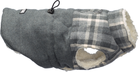 AniOne Manteau d’hiver à carreaux 54 cm AniOne Manteau d’hiver à carreaux 54 cm