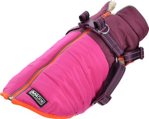 AniOne Manteau d’hiver avec harnais Polly 54 cm AniOne Manteau d’hiver avec harnais Polly 54 cm