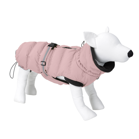 AniOne Manteau d’hiver rembourré Delia rose 36 cm