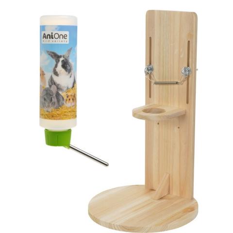 AniOne Support d’abreuvoir avec bouteille 500 ml AniOne Support d’abreuvoir avec bouteille 500 ml