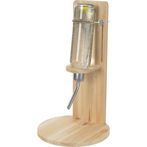 AniOne Support d’abreuvoir avec bouteille en verre