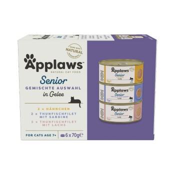 Applaws nourriture humide pour chat senior multipack en gelée 12x70 g Applaws nourriture humide pour chat senior multipack en gelée 12x70 g