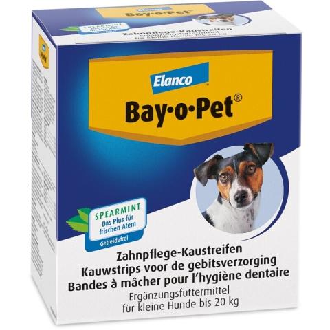 Bay-o-Pet ELANCO Soins dentaires bandes à mâcher aux algues, 140 g pour les petits chiens Bay-o-Pet ELANCO Soins dentaires bandes à mâcher aux algues, 140 g pour les petits chiens
