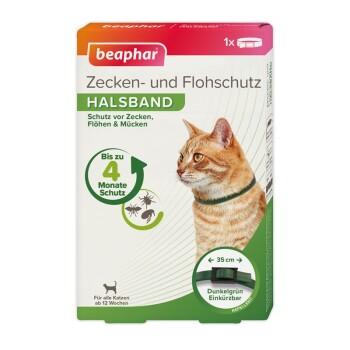 Beaphar Collier anti-tiques et anti-puces pour chats 35 cm