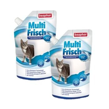Beaphar Multi-Frisch pour les toilettes pour chats 400 g 2 Brise fraîche