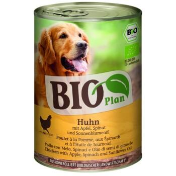 BIOPlan Adult 6 x 400 g Poulet à la pomme BIOPlan Adult 6 x 400 g Poulet à la pomme
