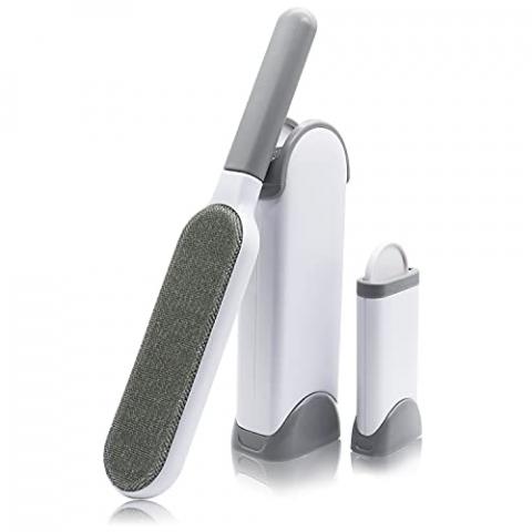 BOMEI PACK Brosse Anti Poils Animaux Chat & Chien - Brosse de Nettoyage Magique Réutilisable Enlève Poils BOMEI PACK Brosse Anti Poils Animaux Chat & Chien - Brosse de Nettoyage Magique Réutilisable Enlève Poils