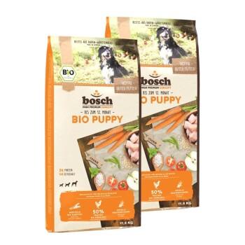 bosch BIO Puppy poulet + carottes 2x11,5 kg