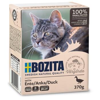BOZITA Bouchées en gelée 6 x 370 g Canard BOZITA Bouchées en gelée 6 x 370 g Canard