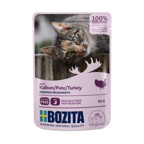 BOZITA Bouchées en sauce 12x85g Dinde