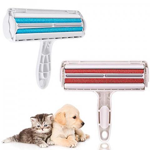Brosse Ramasse Enlève Poils, NALCY 2 Pcs Brosse Anti Poils Animaux Chat Chien, Rouleau à Poils d'animaux, Brosse de Nettoyage Magique Réutilisable pour Coussin, Canapé, Voiture, Lit Brosse Ramasse Enlève Poils, NALCY 2 Pcs Brosse Anti Poils Animaux Chat Chien, Rouleau à Poils d'animaux, Brosse de Nettoyage Magique Réutilisable pour Coussin, Canapé, Voiture, Lit