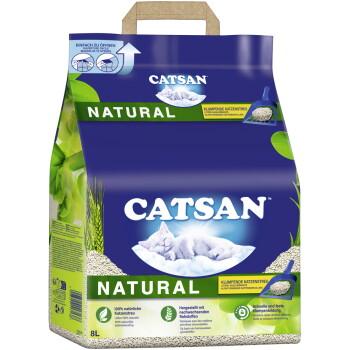 CATSAN Natural litière agglomérante 8 l CATSAN Natural litière agglomérante 8 l