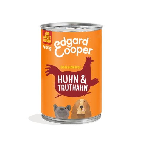 Edgard & Cooper Adult 6x400 g Poulet et dinde Edgard & Cooper Adult 6x400 g Poulet et dinde