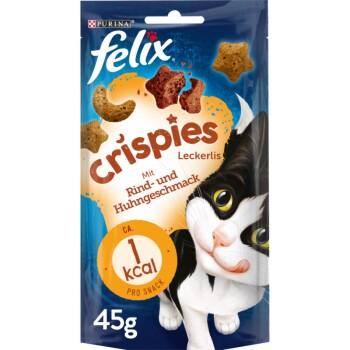 Felix Crispies Bœuf et poulet 8x45 g