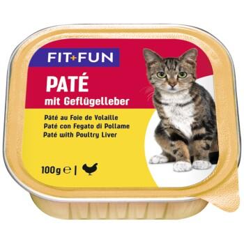 FIT+FUN Adult Paté Geflügelleber 64x100 g