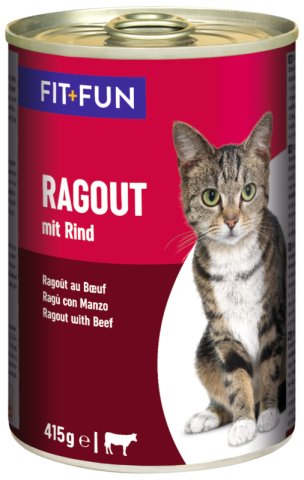 FIT+FUN Fit + Fun Ragoût Bœuf 12x415 g