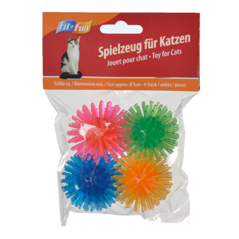 FIT+FUN Jouet balles-hérissons lot de 4 FIT+FUN Jouet balles-hérissons lot de 4