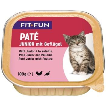 FIT+FUN Junior Paté Volaille 16x100 g FIT+FUN Junior Paté Volaille 16x100 g
