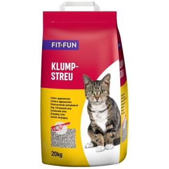 FIT+FUN Litière agglomérante pour chats 20 kg FIT+FUN Litière agglomérante pour chats 20 kg