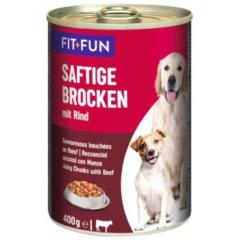 FIT+FUN Morceaux juteux Bœuf 6x400 g