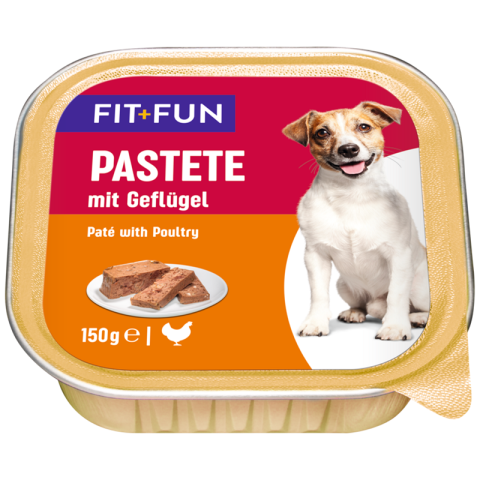 FIT+FUN Pâtée 11x150 g Volaille