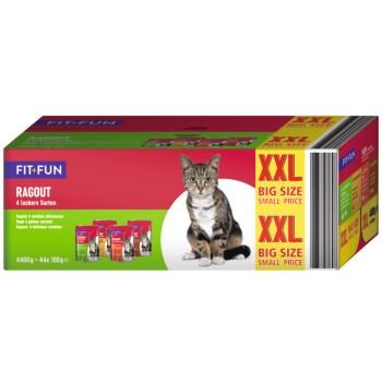 FIT+FUN Ragoût Multipack XXL 44 x 100 g Variété de saveurs du pays FIT+FUN Ragoût Multipack XXL 44 x 100 g Variété de saveurs du pays