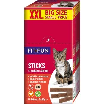 FIT+FUN Sticks XXL-Multipack 250g FIT+FUN Sticks XXL-Multipack 250g