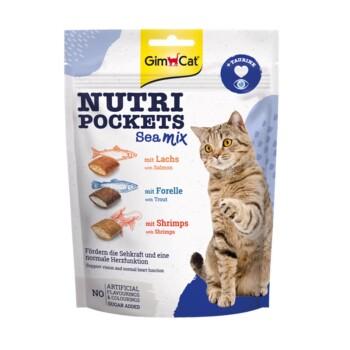 GimCat Nutri Pockets Mélange de la mer 2x150 g